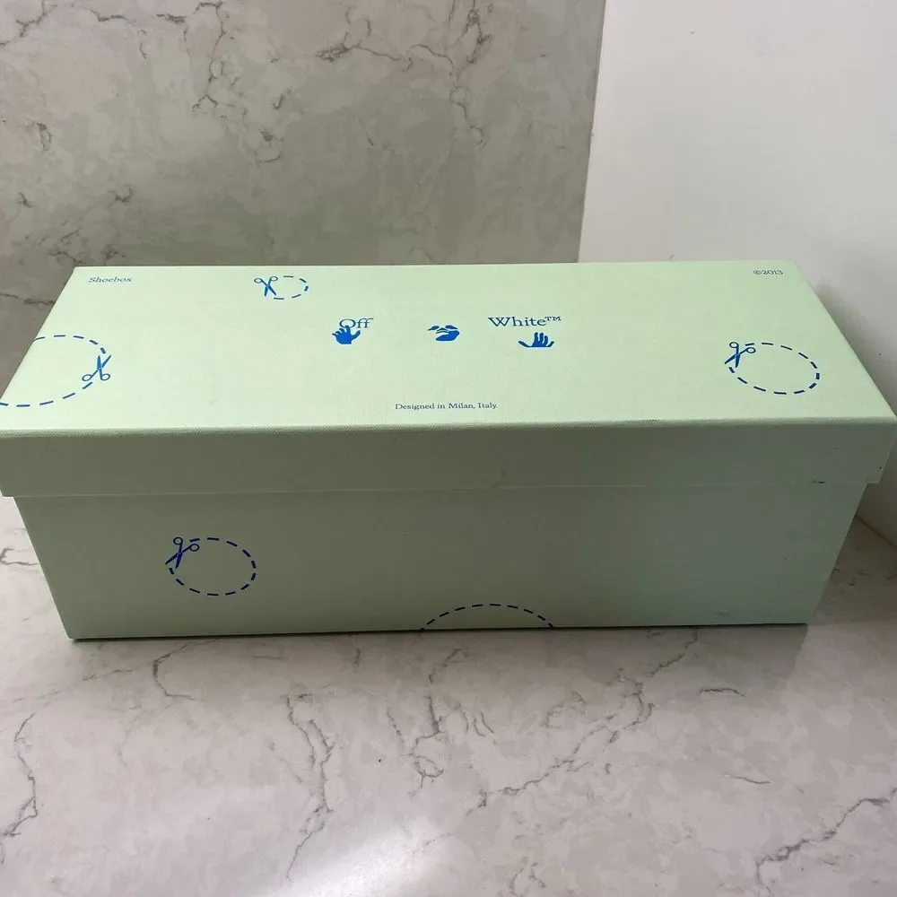 Off-White Slider‎ Cardboard Empty Storage Shoes Box